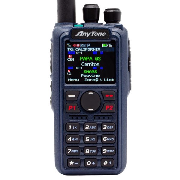  Anytone AT-D890UV Dual-Band DMR Handheld with Bluetooth